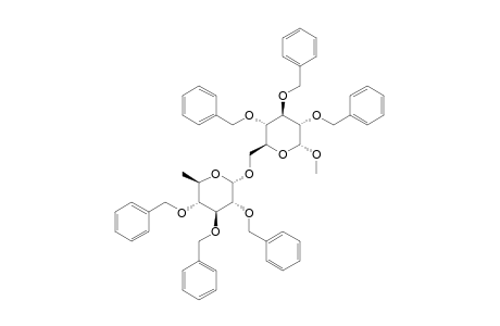 METHYL-2,3,4-TRI-O-BENZYL-6-O-(2,3,4-TRI-O-BENZYL-6-DEOXY-ALPHA-D-GLUCOPYRANOSYL)-ALPHA-D-GLUCOPYRANOSIDE