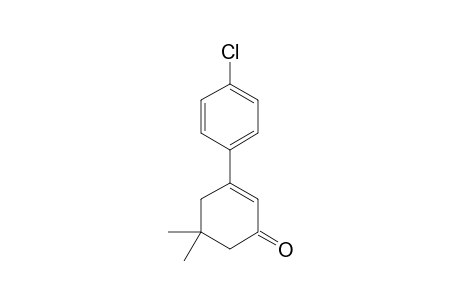 5,5-DIMETHYL-3-(4-CHLOROPHENYL)-2-CYCLOHEXENONE