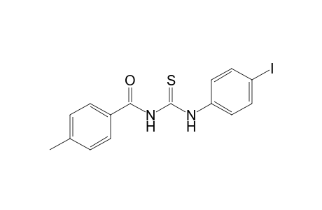 N-(4-Iodophenyl)-N'-(4-methylbenzoyl)thiourea