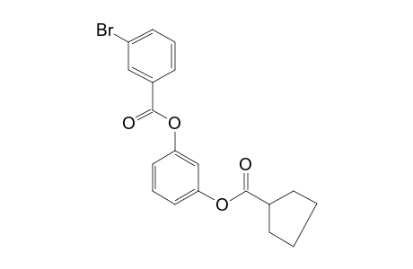 1,3-Benzenediol, o-(3-bromobenzoyl)-o'-(cyclopentanecarbonyl)-