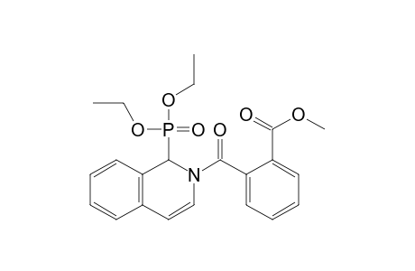 Benzoic acid, 2-[[1-(diethoxyphosphinyl)-2(1H)-isoquinolinyl]carbonyl]-, methyl ester