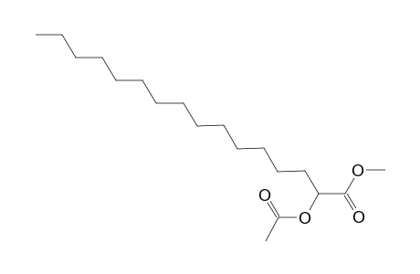Hexadecanoic acid, 2-hydroxy-, methyl ester, acetate