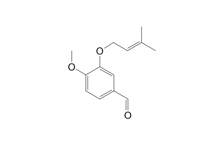 3-(3-Methyl-2-butenoxy)-4-methoxybenzaldehyde