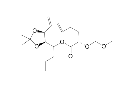 (3R,4S,8S) 3,4-(Isopropylidenedioxy)-8-methoxymethoxy-5-propyl-6-oxadodeca-1,11-dien-7-one