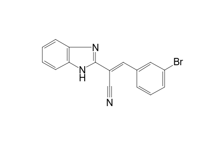 2-(1H-Benzoimidazol-2-yl)-3-(3-bromo-phenyl)-acrylonitrile