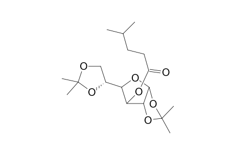 1,2;5,6-Di-O-(1-methylethylidene)-.alpha.-D-glucofuranosyl-4-methyl pentanoate