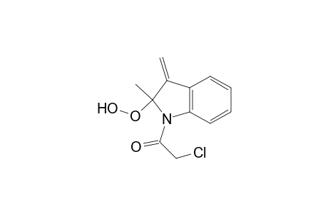 2-Chloranyl-1-[2-(dioxidanyl)-2-methyl-3-methylidene-indol-1-yl]ethanone