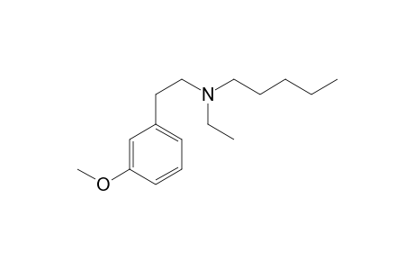 N-Ethyl-N-pentyl-3-methoxyphenethylamine