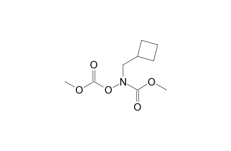 N,O-Bis(methoxycarbonyl)-N-(cyclobutylmethyl)hydroxylamine