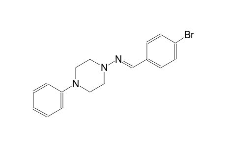 1-piperazinamine, N-[(E)-(4-bromophenyl)methylidene]-4-phenyl-