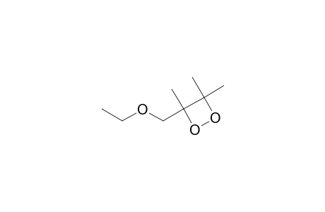 3-(ethoxymethyl)-3,4,4-trimethyl-1,2-dioxetane