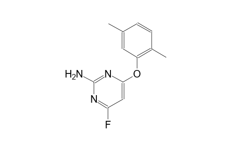 4-(2,5-dimethylphenoxy)-6-fluoro-2-pyrimidinamine