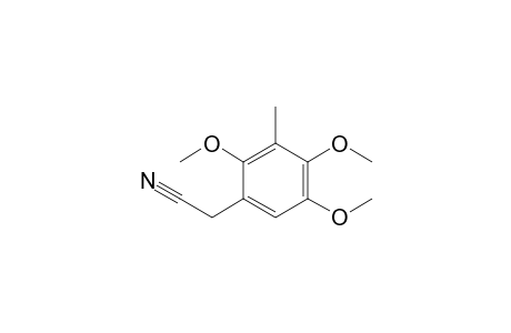 2-(2,4,5-trimethoxy-3-methyl-phenyl)acetonitrile