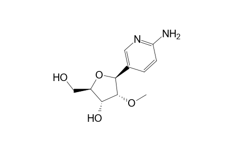 2-Amino-5-[2'-O-methyl-.beta.,D-ribofuranosyl]pyridine