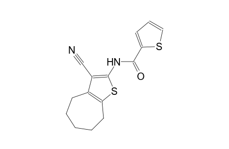 N-(3-cyano-5,6,7,8-tetrahydro-4H-cyclohepta[b]thien-2-yl)-2-thiophenecarboxamide