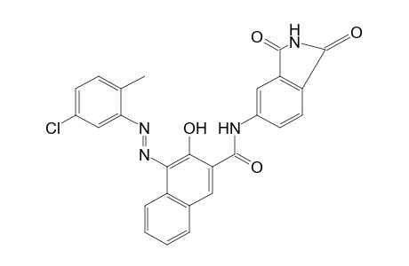 4-[(5-CHLORO-o-TOLYL)AZO]-N-(1,3-DIOXO-5-ISOINDOLINYL)-3-HYDROXY-2-NAPHTHAMIDE