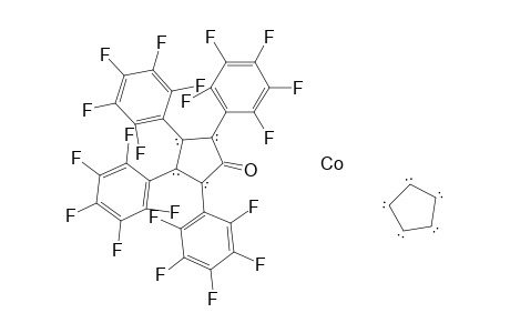 Cobalt, (.eta.5-2,4-cyclopentadien-1-yl)[(2,3,4,5-.eta.)-2,3,4,5-tetrakis(pentafluorophenyl)-2,4-cyclopentadien-1-one]-