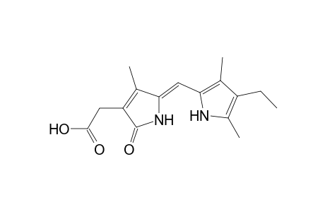 1H-Pyrrole-3-acetic acid, 5-[(4-ethyl-3,5-dimethyl-1H-pyrrol-2-yl)methylene]-2,5-dihydro-4-methyl-2-oxo-, (Z)-