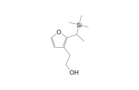 3-(Hydroxyethyl)-2-[1-(trimethylsilyl)ethyl]furan isomer