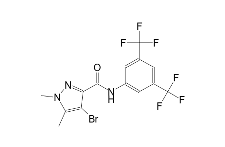 N-[3,5-bis(trifluoromethyl)phenyl]-4-bromo-1,5-dimethyl-1H-pyrazole-3-carboxamide