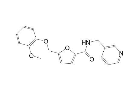5-[(2-methoxyphenoxy)methyl]-N-(3-pyridinylmethyl)-2-furamide