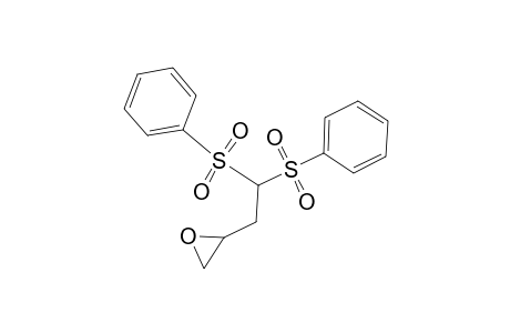 2-[2,2-Bis(phenylsulfonyl)ethyl]oxirane