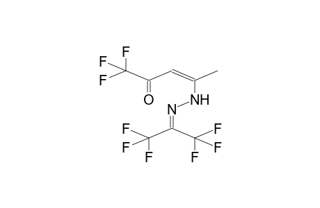 4-[1-(TRIFLUOROMETHYL)-2,2,2-TRIFLUOROETHYLIDENEHYDRAZINO]-1,1,1-TRIFLUORO-3-PENTEN-2-ONE