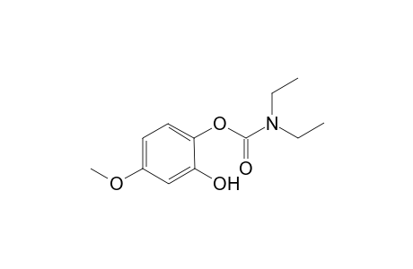 2-Hydroxy-4-methoxyphenyl diethylcarbamate