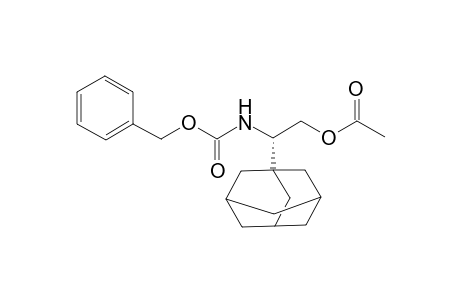 (S)-N-(Benzyloxycarbonyl)-2-(1-adamantyl)-2-aminoethanol acetate