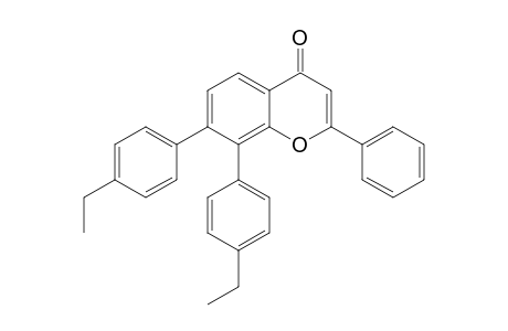 7,8-Bis(4-ethylphenyl)-2-phenyl-4H-chromen-4-one