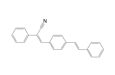(Z)-2-phenyl-3-[4-[(E)-2-phenylvinyl]phenyl]acrylonitrile