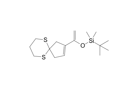 2-[1'-(t-Butyldimethylsilyl)oxyvinyl]-6,10-dithia-spiro[4,5]dec-2-ene