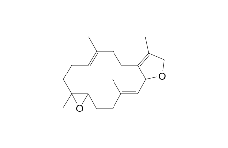 3,7,11,15-Tetramethyl-11,12-epoxy-1-oxabicycloocta-3,7,15-triene