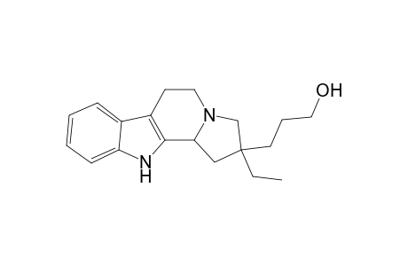 1H-Indolizino[8,7-b]indole-2-propanol, 2-ethyl-2,3,5,6,11,11b-hexahydro-, trans-