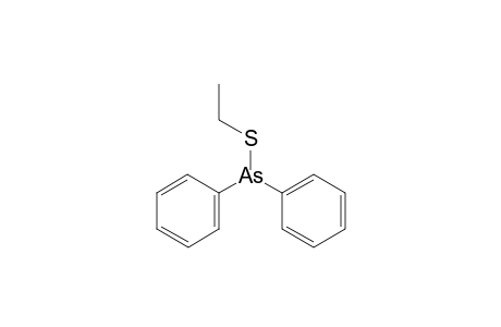 Ethyl diphenylarsinothiolite