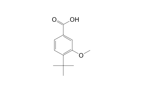 Benzoic acid, 4-(1,1-dimethylethyl)-3-methoxy-