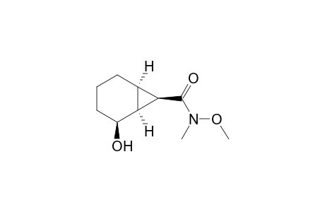 (1S,2S,6R,7R)-2-Hydroxy-N-methoxy-N-methylbicyclo[4.1.0]heptane-7-carboxamide