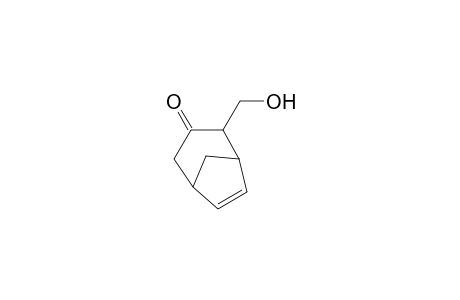 Bicyclo[3.2.1]oct-6-en-3-one, 2-(hydroxymethyl)-, endo-