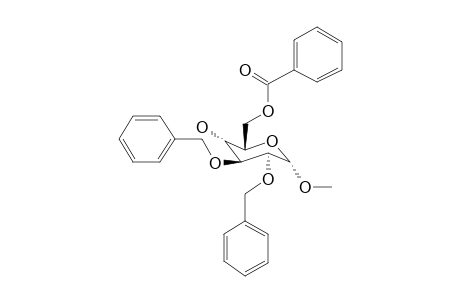 1-Methyl-2,3-o-dibenzyl-6-benzoyl-.alpha.-D-glucopyranose