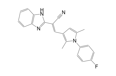 1H-benzimidazole-2-acetonitrile, alpha-[[1-(4-fluorophenyl)-2,5-dimethyl-1H-pyrrol-3-yl]methylene]-
