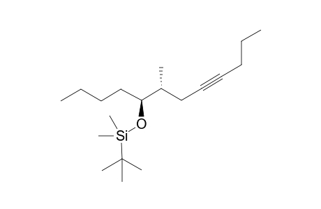 tert-Butyl-((1S,2R)-1-butyl-2-methyl-oct-4-ynyloxy)-dimethyl-silane