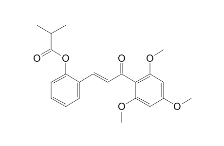 2-Hydroxy-2',4',6'-trimethoxychalcone, 2-methylpropionate