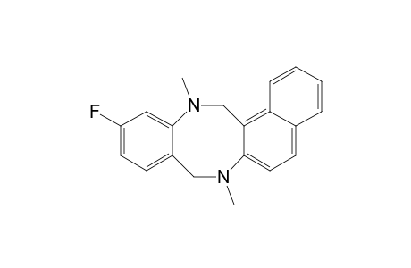 11-Fluoro-N,N'-dimethyl-7,8,13,14-tetrahydrobenzo[b]naphtho[2,1-f][1,5]diazocine