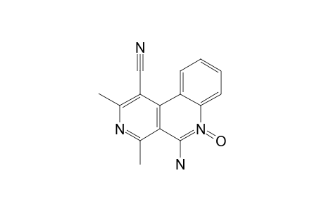 5-AMINO-1-CYANO-2,4-DIMETHYLBENZO-[C]-[2,7]-NAPHTHYRIDINE-6-OXIDE