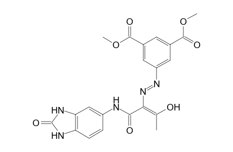 5-Aminoisophthalaciddimethyl ester->N-(2-Oxo-5-benzimidazolinyl)acetoacetamide