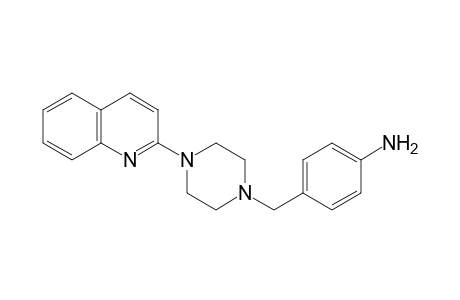 Aniline, 4-[4-(2-quinolyl)piperazin-1-yl]methyl-