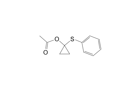 1-Acetoxy-1-(phenylsulfinyl)cyclopropane