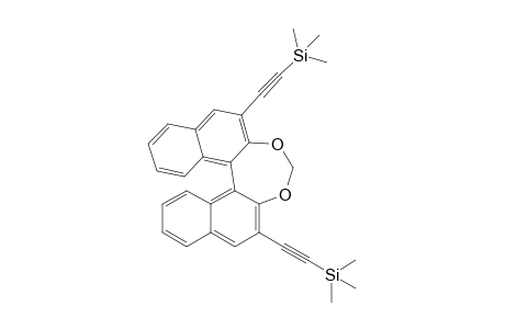 3,3'-Di[(trimethylsilyl)ethynyl]-2,2'-methylenedioxy-1,1'-binaphthyl