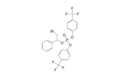 2-BROMO-1-PHENYLETHYL-BIS-(4'-(TRIFLUOROMETHYL)-PHENYL)-PHOSPHATE