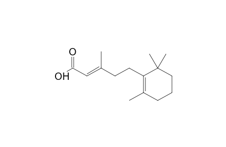 (E)-3-Methyl-5-(2,2,6-trimethylcyclohexen-1-yl)-2-pentenoic acid
